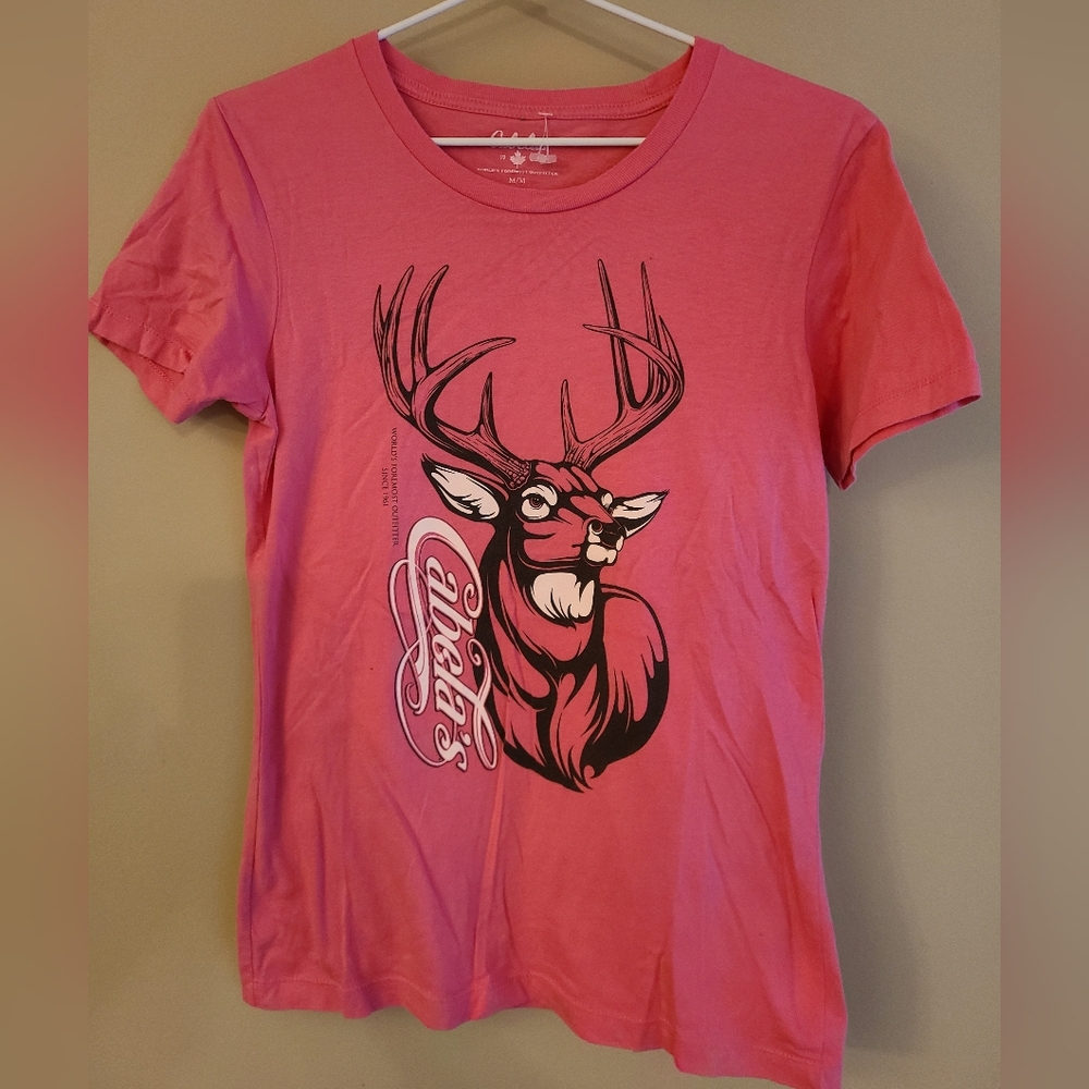 Pink Cabelas Tee